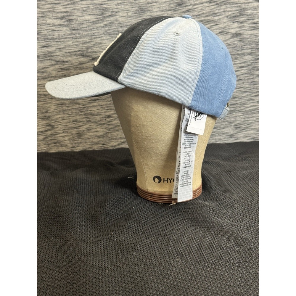 Disney Parks Zootopia Yak Yoga Denim Adjustable Baseball‎ Hat NEW Colorblock - Picture 6 of 9